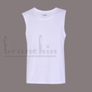 超细木代尔圆领无袖打底衫12M04