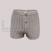 莫代尔带扣四角裤09C08