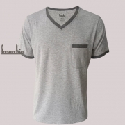 馨悦系列V领短袖衫KYV02