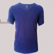 雅睿系列超超细莫代尔随心裁V领短袖衫PYV01