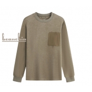 云绒轻飘雪-男时尚圆领衫HYOC01