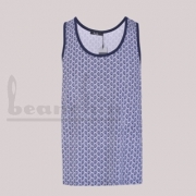 风情印花系列跨栏背心13M01