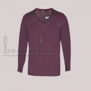 璐奈斯V领舒暖上衣09E04