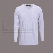 抽条莫代尔圆领暖衣10E01